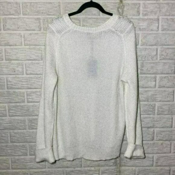 NWT MSRP $269 PAIGE 42% Wool Baskin Sweater Women's Size XL - Picture 4 of 8